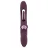 Javida - vibromasseur couple sans harnais à enfiler (violet)