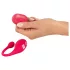 Beau Cœur Coral - œuf vibrant avec télécommande (rose)
