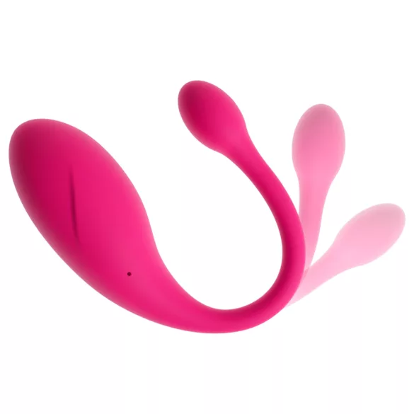 Beau Cœur Coral - œuf vibrant avec télécommande (rose)