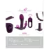 Beau Coeur Ariva - vibromasseur culotte 3 en 1 - silicone violet