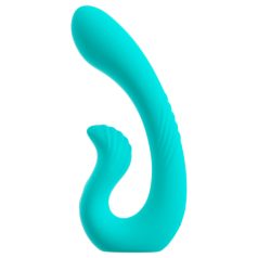   Beau Coeur Naira - Vibrateur point G et clitoris - silicone vert