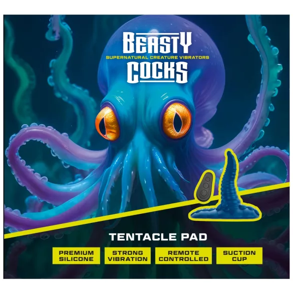 Beasty Cocks - vibromasseur point G tentacule - bleu