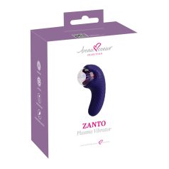 Beau Coeur Zanto - vibromasseur puissant - silicone bleu