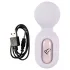 Beau Coeur Celoro - mini vibromasseur - compact - silicone violet