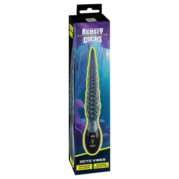 Beasty Cocks - vibromasseur tentacule - silicone vert
