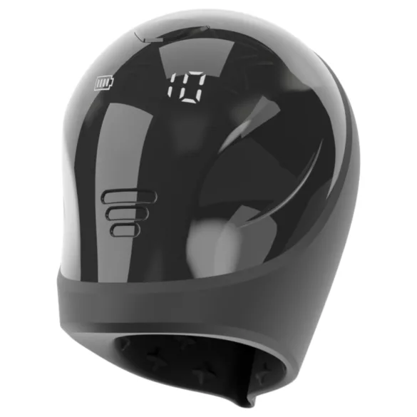 Rebel - stimulateur gland pénis étanche - silicone noir