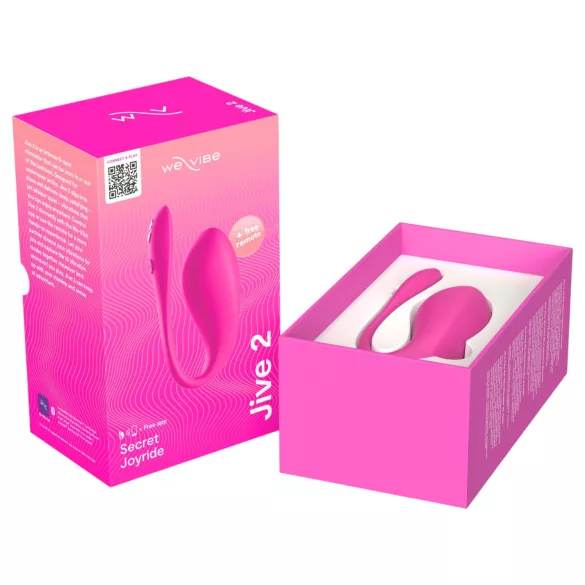 We-Vibe Jive 2 - vibromasseur point G portable avec télécommande (rose)