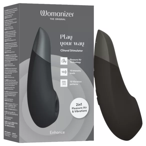 Womanizer - Stimulateur clitoridien à ondes d’air - noir