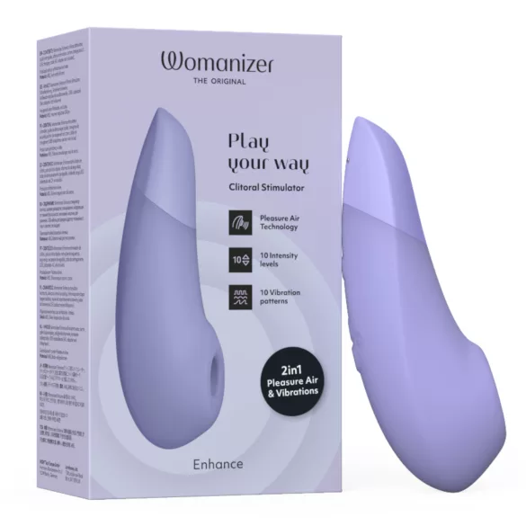 Womanizer Enhance - stimulateur clitoridien à ondes d’air (violet)