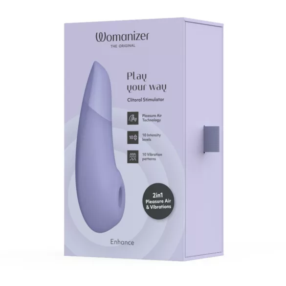 Womanizer Enhance - stimulateur clitoridien à ondes d’air (violet)
