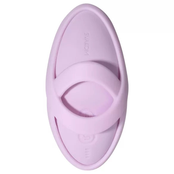 Svakom Echo 2 - vibromasseur doigt connecté - silicone rose