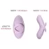 Svakom Echo 2 - vibromasseur doigt connecté - silicone rose