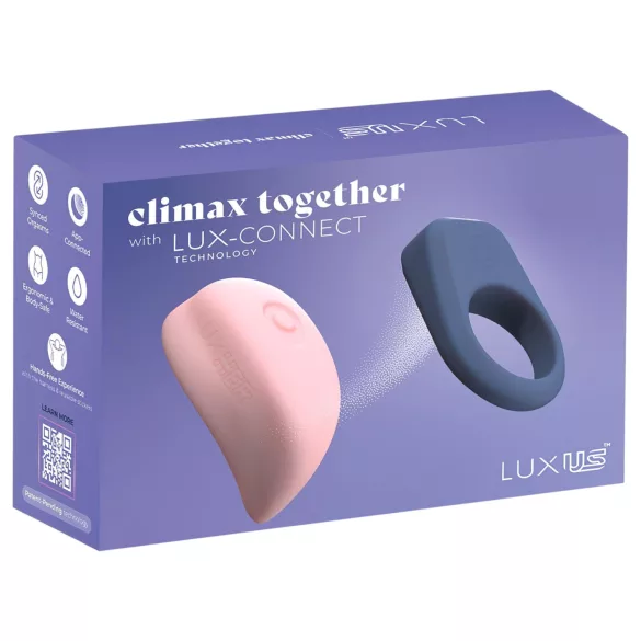 Luxus - vibromasseur couple magnétique - coffret