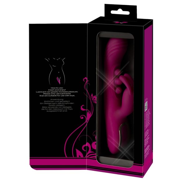 Javida - vibromasseur rabbit à billes pour stimulation clitoridienne - violet