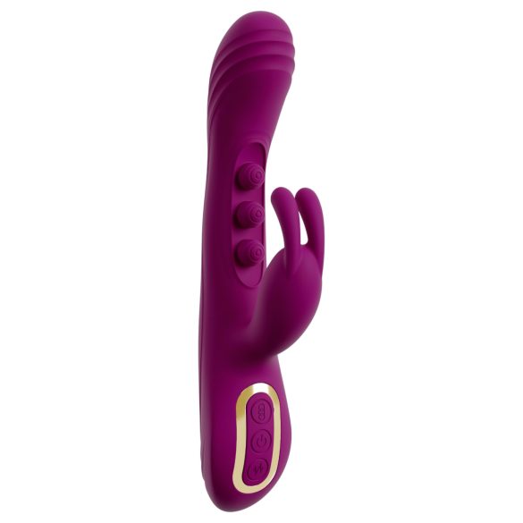 Javida - vibromasseur rabbit à billes pour stimulation clitoridienne - violet