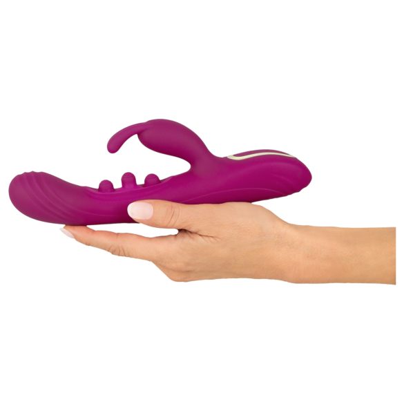 Javida - vibromasseur rabbit à billes pour stimulation clitoridienne - violet