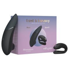   Womanizer Lust&Luxury - stimulateur clitoridien et vibromasseur duo - noir