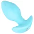 Cuties Mini - plug anal vibrant - silicone bleu