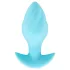 Cuties Mini - plug anal vibrant - silicone bleu