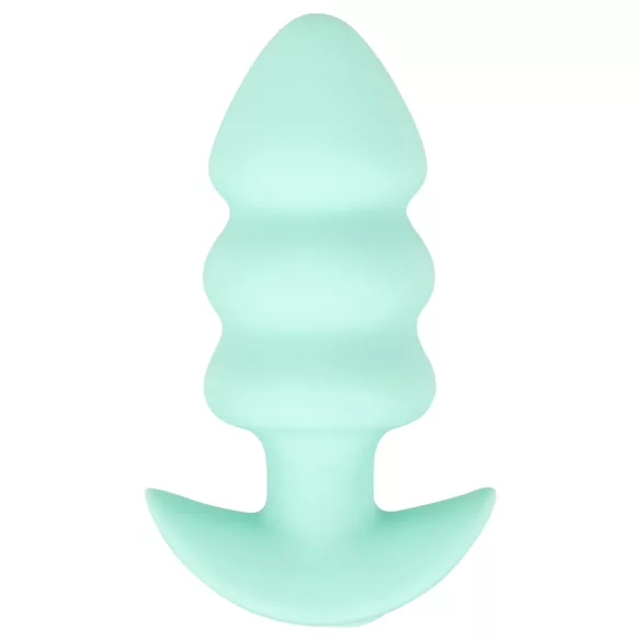 Cuties Mini - plug anal vibrant à boules - silicone vert