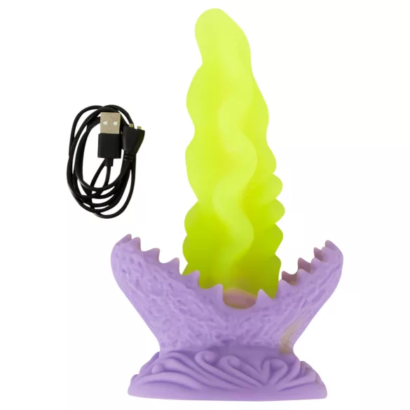 Beasty Cocks - gode lumineux réaliste - silicone vert