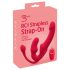 You2Toys Strapless - vibromasseur harnais sans sangle à 3 branches (rose)