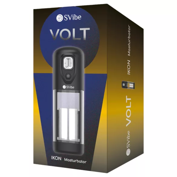 Vibromasseur Automatique Snail Vibe Ikon Volt (noir)