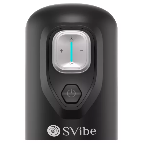Snail Vibe Ikon Spark - masturbateur automatique homme - silicone noir