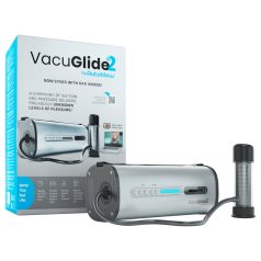   VacuGlide 2 - masturbateur automatique homme réseau luxe - argent