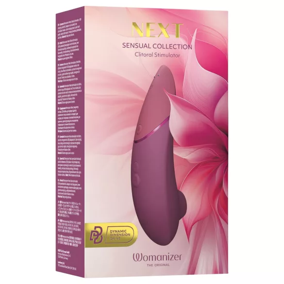 Womanizer Next - stimulateur clitoridien à ondes pulsées rechargeable - rose