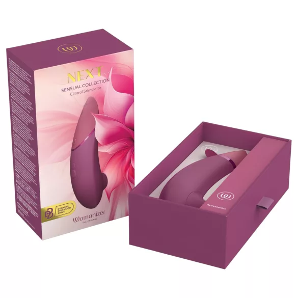 Womanizer Next - stimulateur clitoridien à ondes pulsées rechargeable - rose