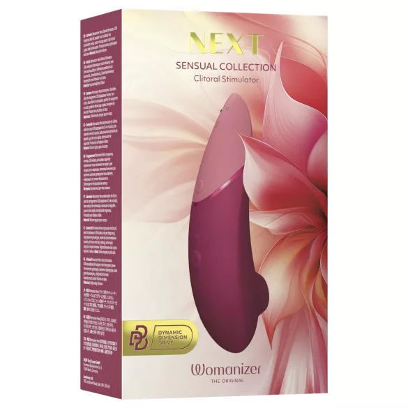 Womanizer Next - stimulateur clitoridien à ondes d’air rechargeable - bordeaux
