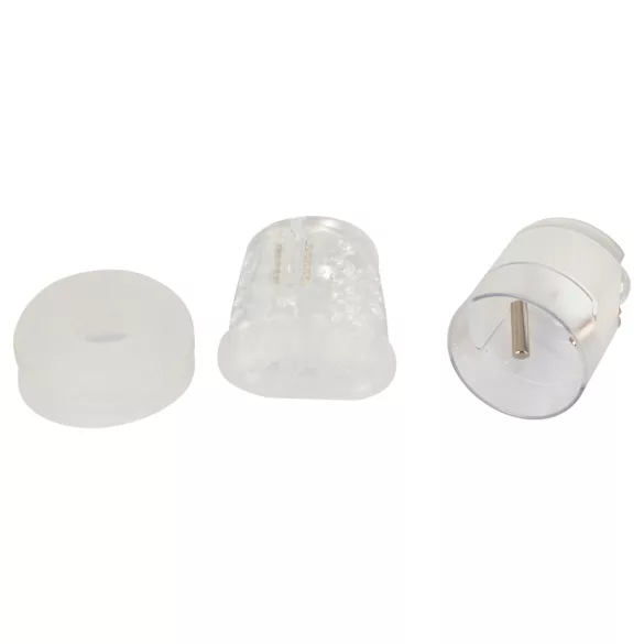 WYNE 12 - masturbateur rechargeable à succion, rotation et vibration (noir)
