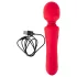 Sweet Smile - vibromasseur wand rechargeable et étanche (rouge)