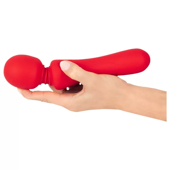 Sweet Smile - vibromasseur wand rechargeable et étanche (rouge)