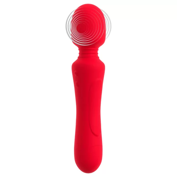 Sweet Smile - vibromasseur wand rechargeable et étanche (rouge)