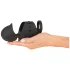 Rebel - vibromasseur pénien pour hommes avec stimulateur de gland mobile (noir)