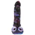 Beasty Cocks Firefly Fantasies - vibromasseur de fantaisie chauffant à va-et-vient (bleu) - 23 cm