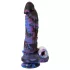Beasty Cocks Firefly Fantasies - vibromasseur de fantaisie chauffant à va-et-vient (bleu) - 23 cm