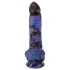Beasty Cocks Firefly Fantasies - vibromasseur de fantaisie chauffant à va-et-vient (bleu) - 23 cm