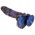 Beasty Cocks Firefly Fantasies - vibromasseur de fantaisie chauffant à va-et-vient (bleu) - 23 cm