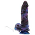 Beasty Cocks Firefly Fantasies - vibromasseur de fantaisie chauffant à va-et-vient (bleu) - 23 cm