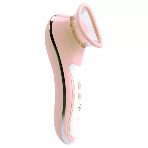 Beau Coeur Lyvena - stimulateur clitoridien aspirant et pulsant (rose)
