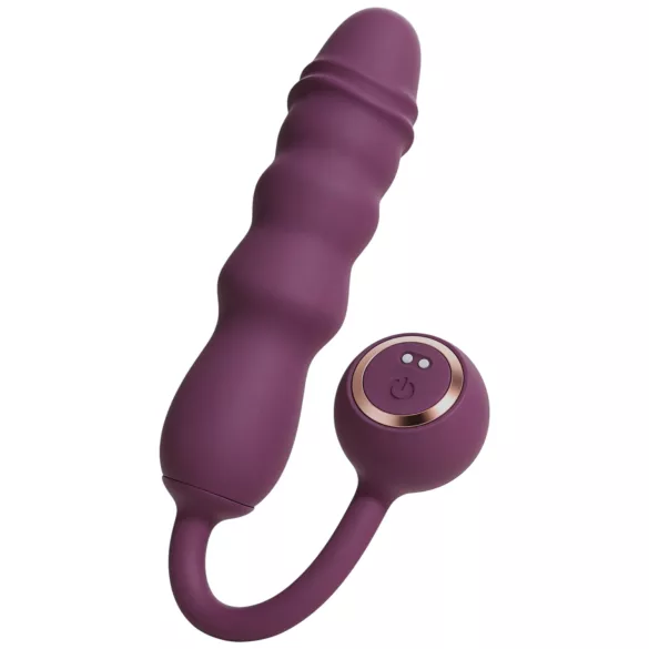 Javida - œuf vibrant rechargeable avec fonction de va-et-vient (violet)