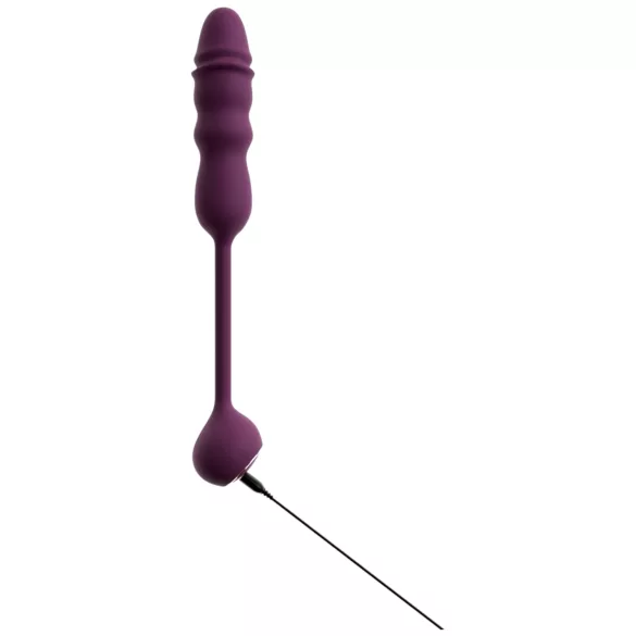 Javida - œuf vibrant rechargeable avec fonction de va-et-vient (violet)
