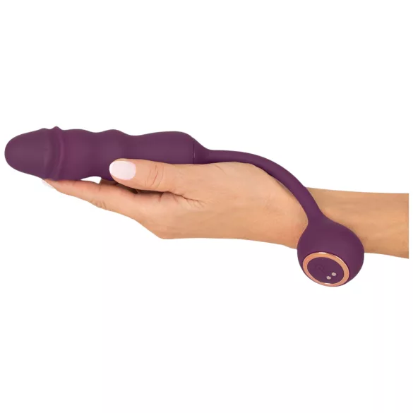 Javida - œuf vibrant rechargeable avec fonction de va-et-vient (violet)