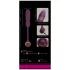 Javida - œuf vibrant rechargeable avec fonction de va-et-vient (violet)