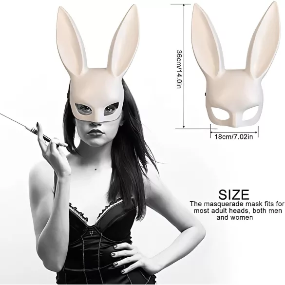 Jogestyle - masque lapin érotique - blanc