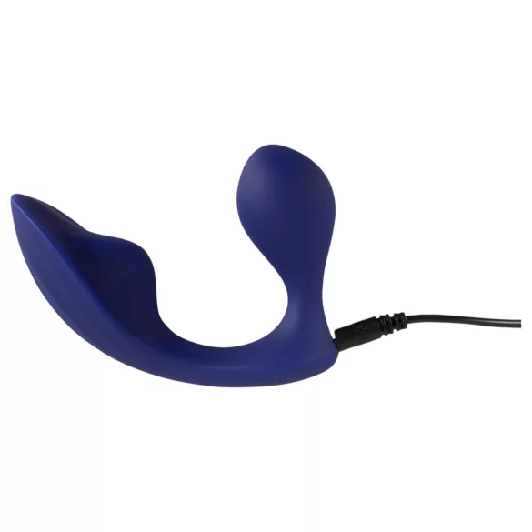 SMILE - vibromasseur anal et culotte télécommandé - bleu
