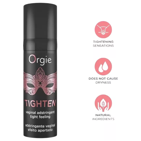 Orgie - gel resserrant intime femme - effet serrant - 15ml